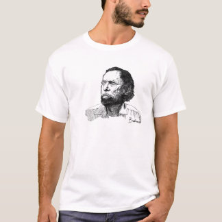 Camiseta Retrato de Charles Bukowski