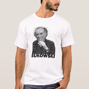 Camiseta retrato de Charles Bukowski