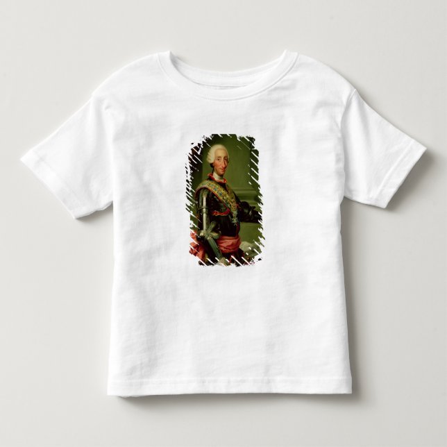 Camiseta Retrato de Charles III c.1761 (Frente)