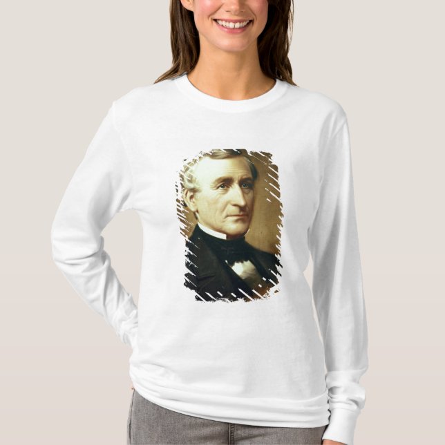 Camiseta Retrato de Charles Wilkes 1870 (Frente)