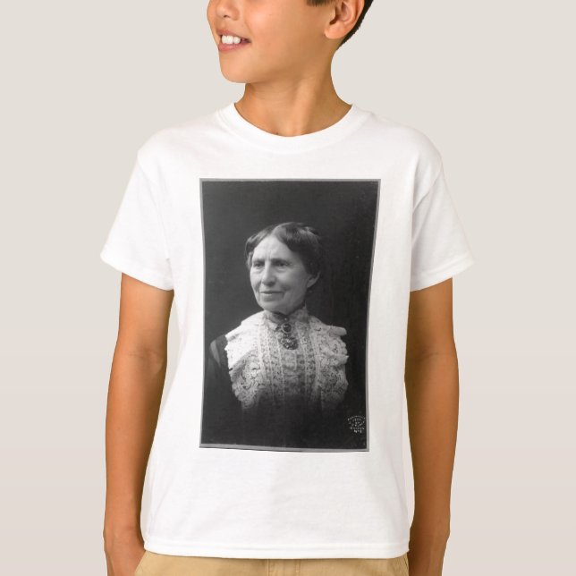 Camiseta Retrato de Clara Barton mais tarde na vida (Frente)