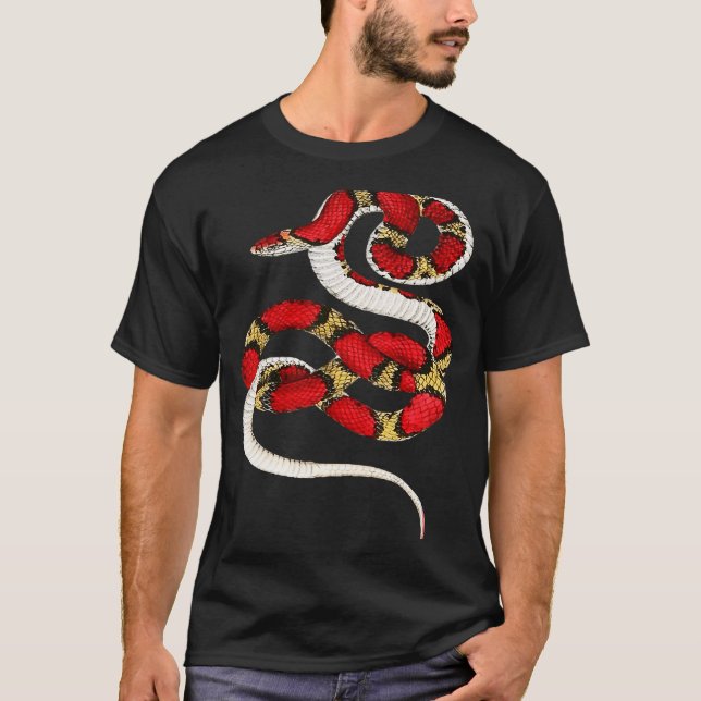 Camiseta Retrato de Cobra de escarlet (Frente)