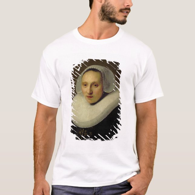 Camiseta Retrato de Cornelia Pronck, esposa de Albert (Frente)