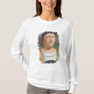 Camiseta Retrato de Cristóvão Colombo