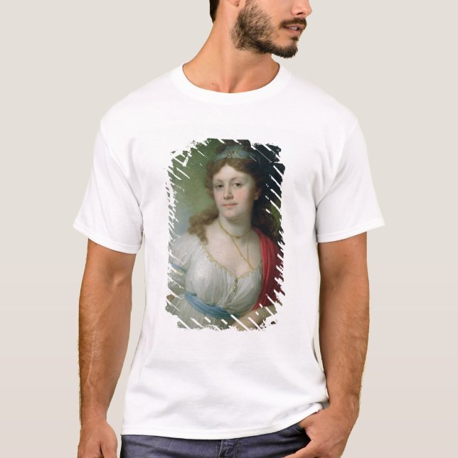Camiseta Retrato de E. Temkina, 1798 (Frente)