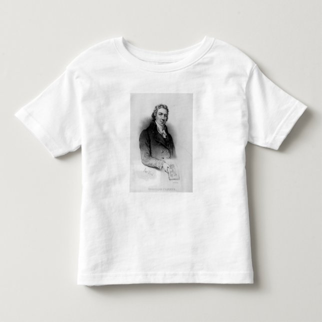 Camiseta Retrato de Edward Jenner (Frente)