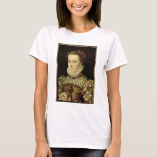 Camiseta Retrato de Elizabeth of Austria (1554-92) Rainha o