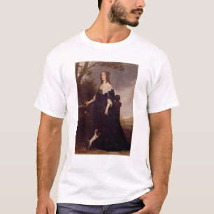 Camiseta Retrato de Elizabeth, rainha de Boémia