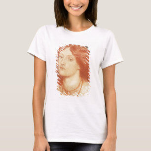 Camiseta Retrato de Elizabeth Siddal (1834-62), 1860