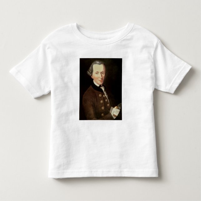 Camiseta Retrato de Emmanuel Kant (Frente)