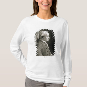 Camiseta Retrato de Emmanuel Kant, filósofo alemão