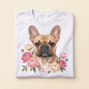 Camiseta Retrato de Estimação Floral Bloompup em Gouache