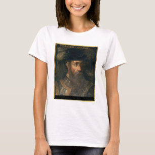 Camiseta Retrato de Francisco Pizarro (c.1478-1541) Spanis