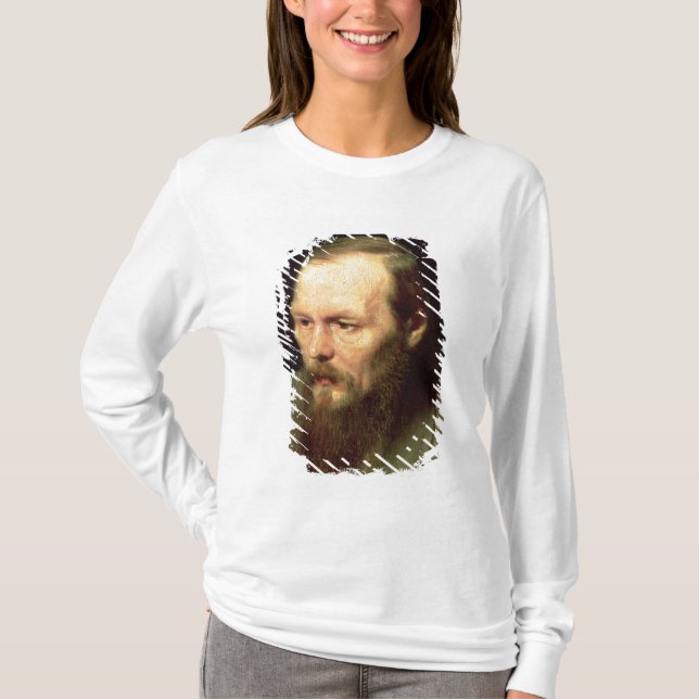 Camiseta Retrato de Fyodor Dostoyevsky 1872 (Frente)