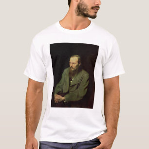 Camiseta Retrato de Fyodor Dostoyevsky 1872