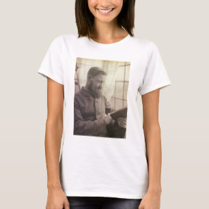 Camiseta Retrato de George Bernard Shaw (1856-1950) como um