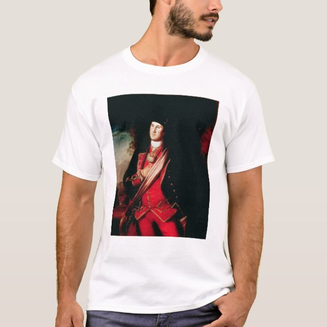 Camiseta Retrato de George Washington 1772 (Frente)