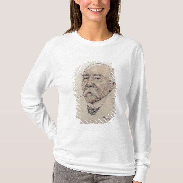Camiseta Retrato de Georges Clemenceau (Frente)