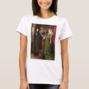 Camiseta Retrato de Giovanni Arnolfini e sua esposa