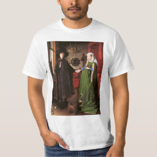 Camiseta Retrato de Giovanni Arnolfini e sua esposa