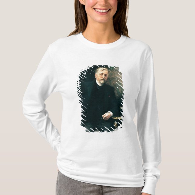 Camiseta Retrato de Gustave Eiffel 1905 (Frente)