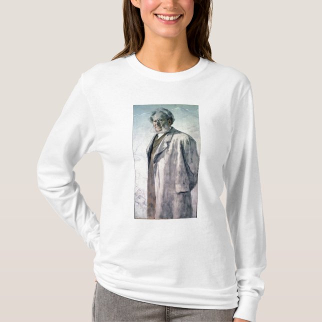Camiseta Retrato de Henrik Ibsen, 1895 (Frente)
