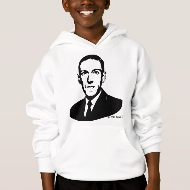 Camiseta Retrato de HP Lovecraft (Frente)