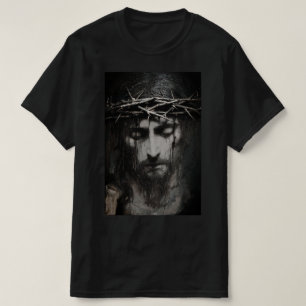 Camiseta Retrato de Jesus Cristo (#1)