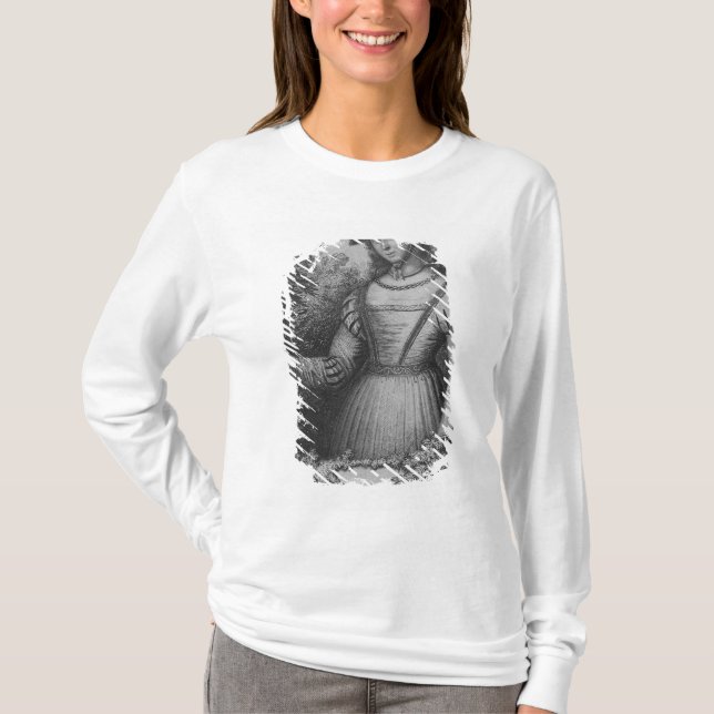 Camiseta Retrato de Joana do arco (Frente)