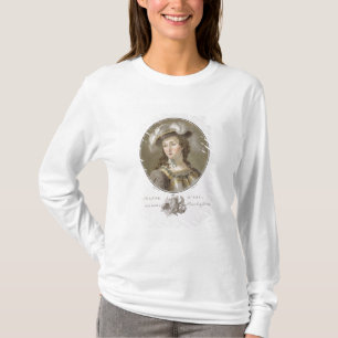 Camiseta Retrato de Joana do arco (1412-31), 1787 (colorido