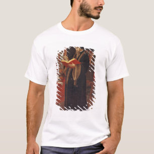 Camiseta Retrato de João Calvino