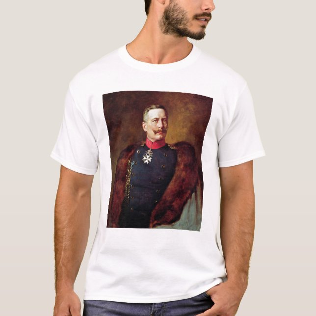 Camiseta Retrato de Kaiser Wilhelm Ii (Frente)
