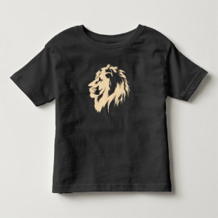 Camiseta Retrato de Leão (areia)