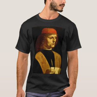 Camiseta Retrato De Leonardo Da Vinci