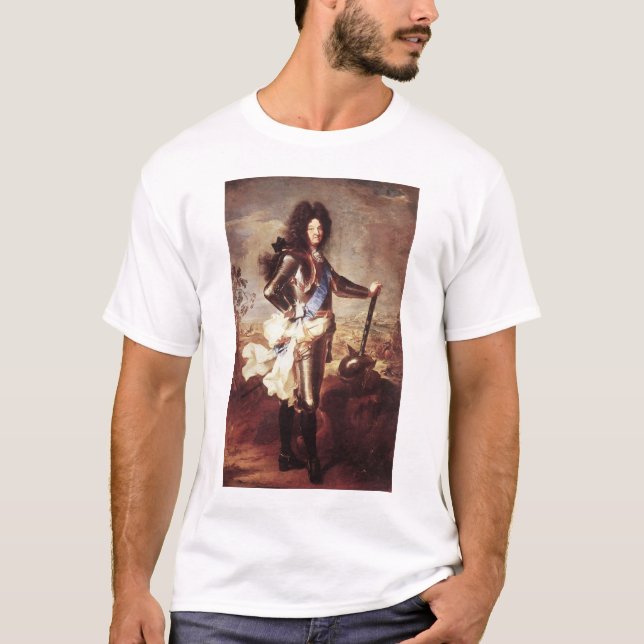 Camiseta Retrato de Louis XIV (Frente)