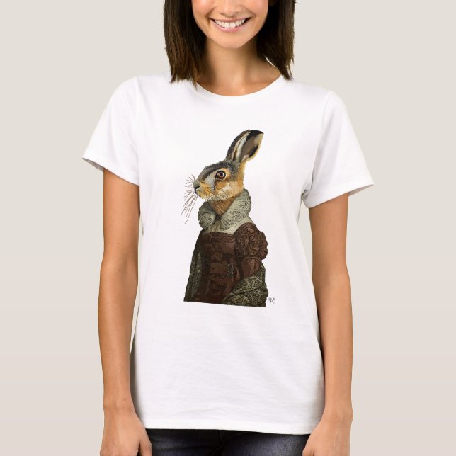 Camiseta Retrato de Madam Hare (Frente)