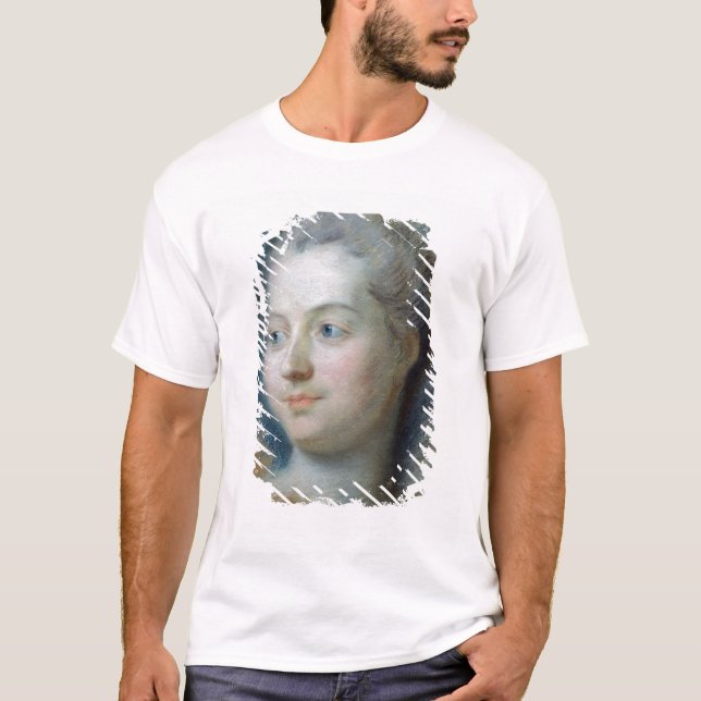 Camiseta Retrato de Madame de Pompadour 1752 (Frente)