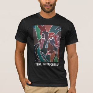 Camiseta Retrato de Man Painting de Alfred Fox