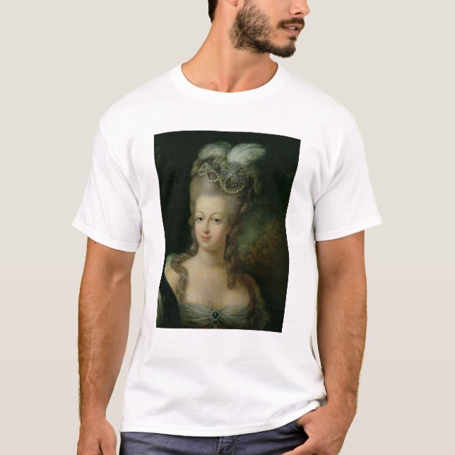 Camiseta Retrato de Marie-Antoinette (Frente)