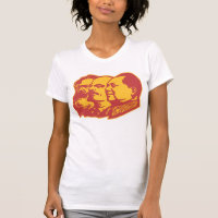 Retrato de Marx Lenin Mao