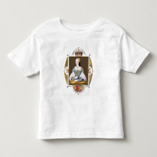 Camiseta Retrato de Mary de 1515-60) rainhas da guisa (de