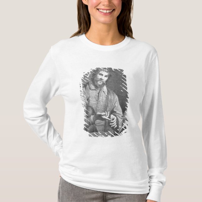 Camiseta Retrato de Michel de Nostradame (Frente)