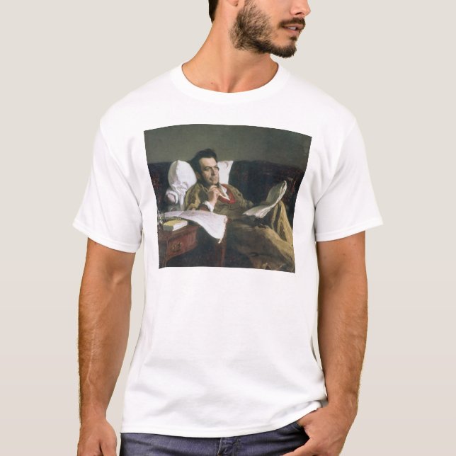 Camiseta Retrato de Mikhail Glinka (Frente)