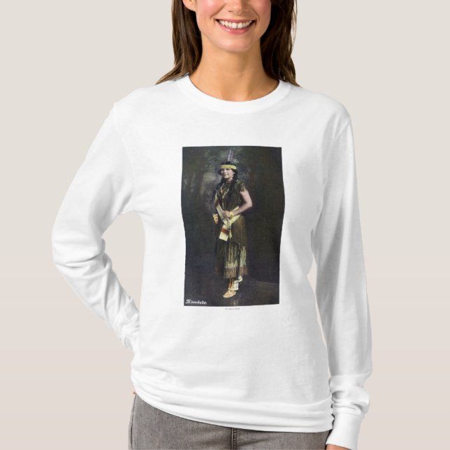 Camiseta Retrato de Minnehaha (Frente)