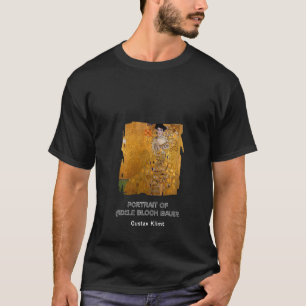 Camiseta Retrato de Mulher Adele Bloch Bauer por Gustav Kli