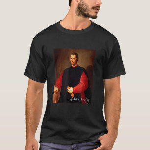 Camiseta Retrato de Niccolo Maquiavelli por Santi di Tito