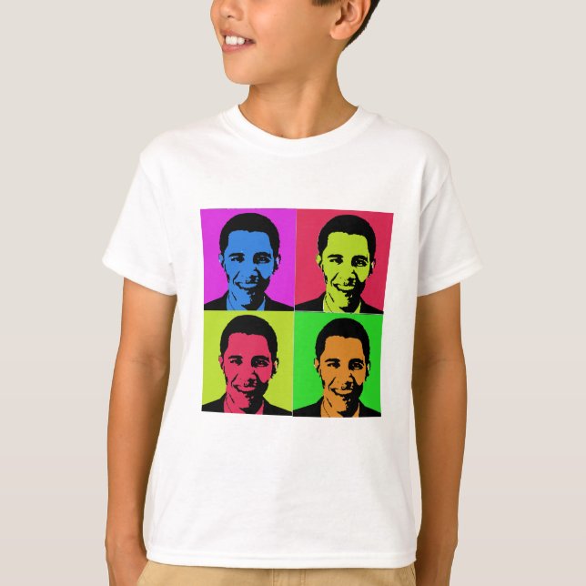 Camiseta Retrato de Obama (Frente)