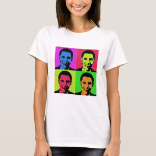 Camiseta Retrato de Obama