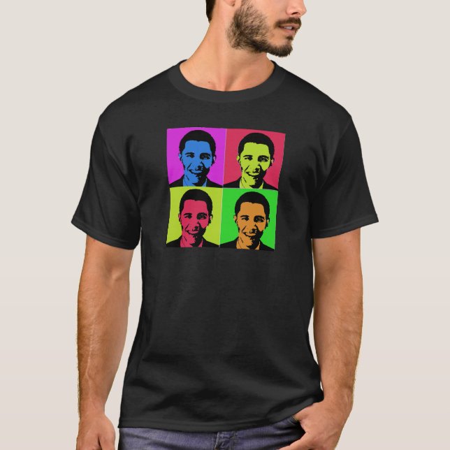 Camiseta Retrato de Obama (Frente)