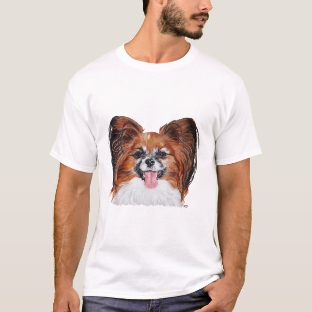 Camiseta Retrato de Papillon (Frente)
